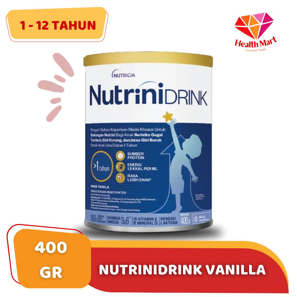 

NUTRINIDRINK VANILA 400 gr