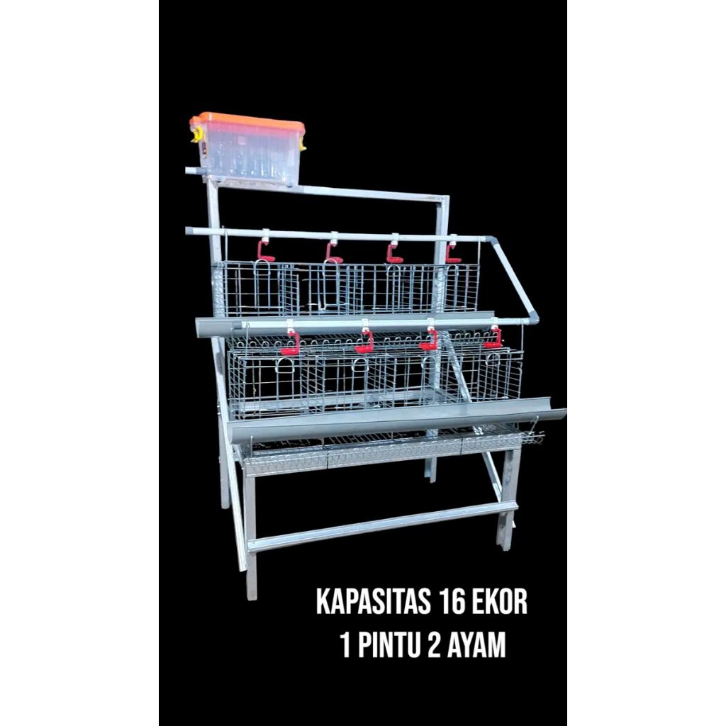 kandang ayam galvanis untuk ternak skala rumahan