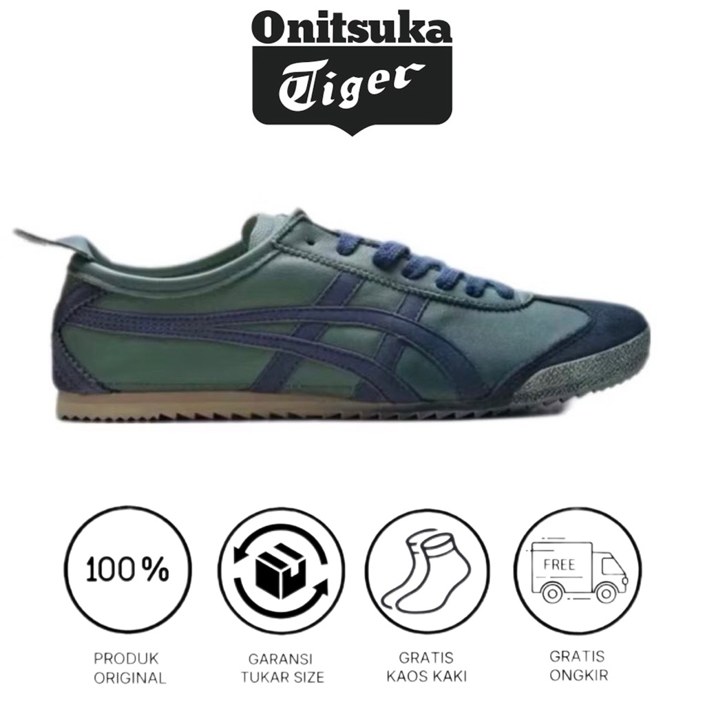Onitsuka Tiger Mexico 66 Deluxe Japan Blue Vintage