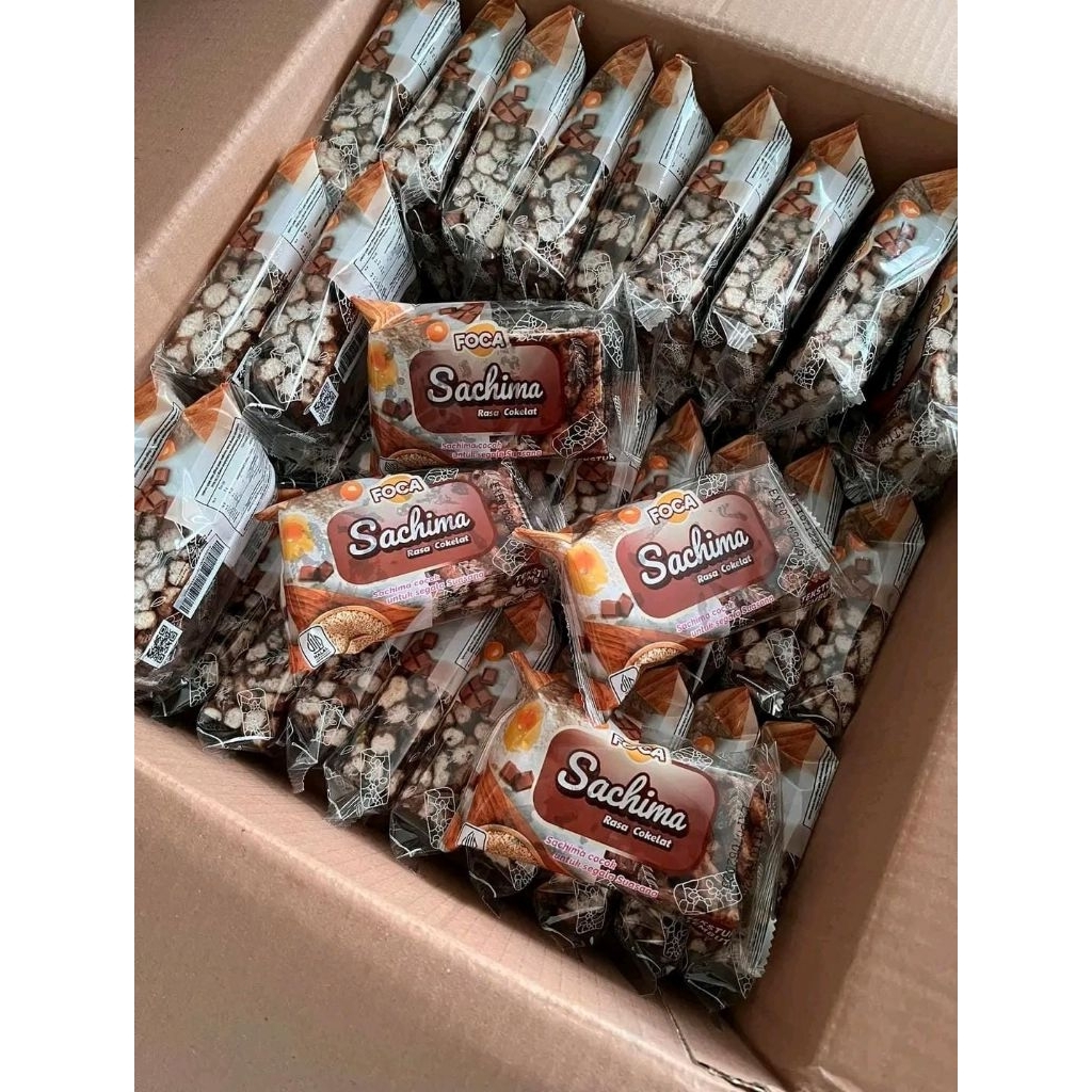 

foca sachima kue lembut dengan 3 varian rasa cokelat stroberi karamel chocolate strawberry caramel ada kelezatan di setiap gigitannya yang memanjakan lidah anda. sangat cocok untuk di nikmati di segala suasana dengan teman keluarga dan orang terkasih.