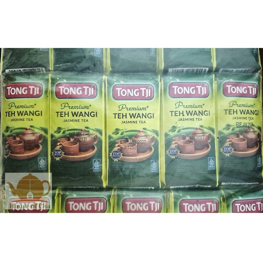 

Teh Tong Tji Premium Jasmine Tea / Teh Melati / Teh Tabur 10's x 50gr (1 Pack isi 10pcs)