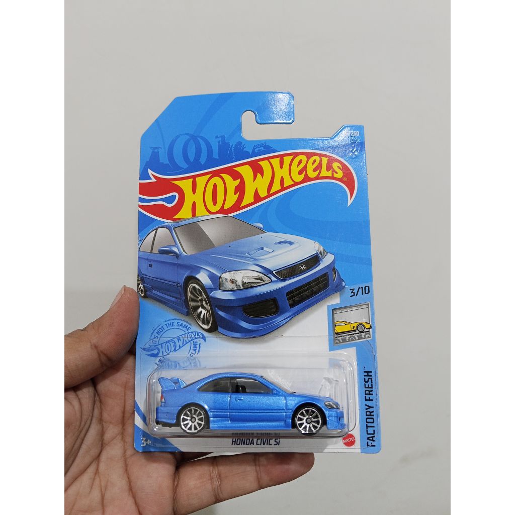 Hot wheels Hotwheels Honda civic si Blue ferio biru TypeR NO EF EG EK EK9 Genio Fast furious sth ths