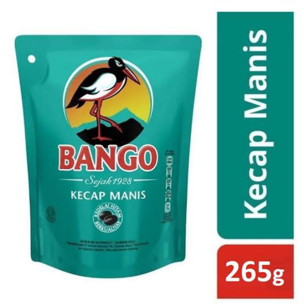 

Kecap Manis Bango Kemasan Isi Ulang 265gr