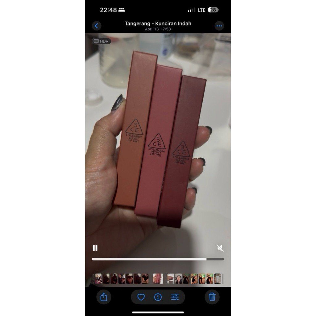3ce lip velvet tint