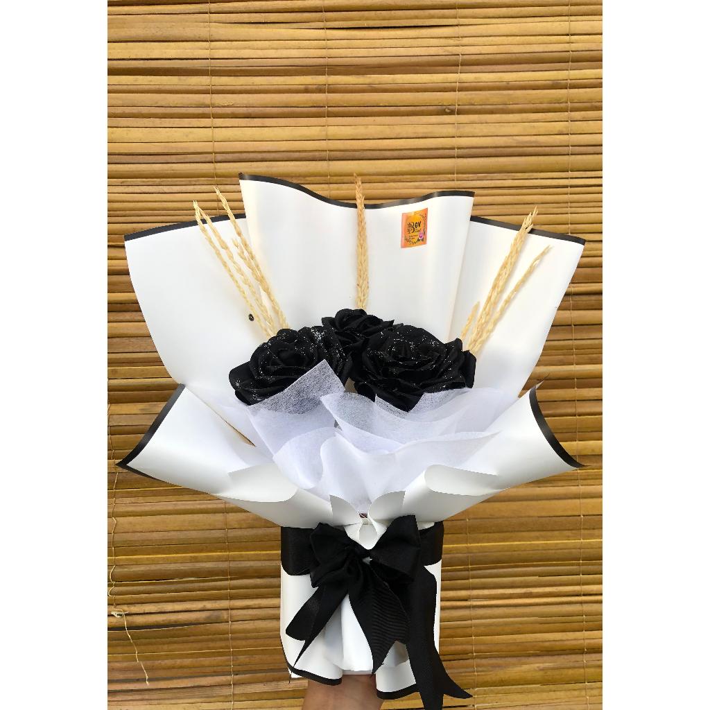 

Buket pita satin + gliter