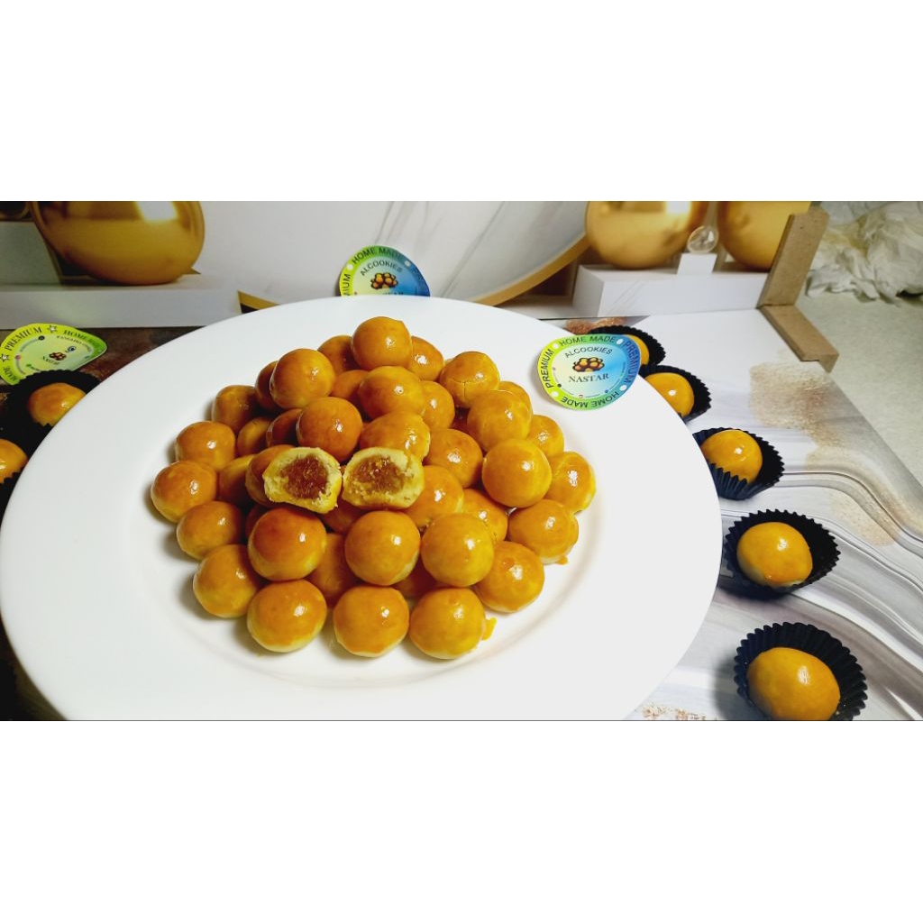 

kue Nastar Butter Wisman Premium /home made/99% OFFasli selai nanas/650gram9