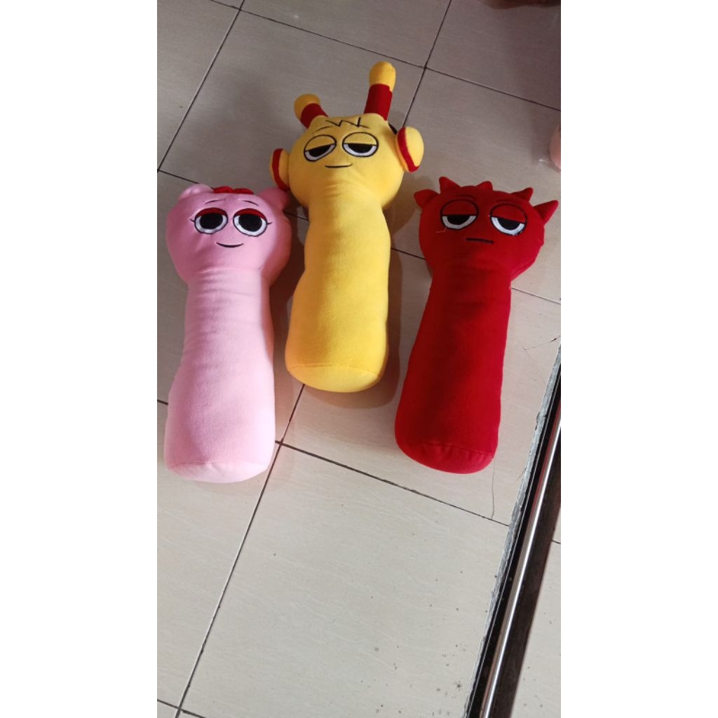 Boneka tungtung sahur, Doraemon, Kodok, Panda, Kelian, Srigala,