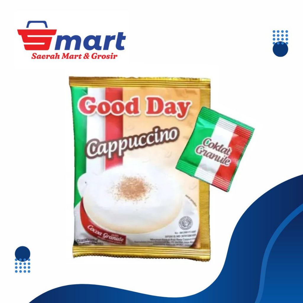 

Good Day Cappucino 25gr isi 12 Renceng