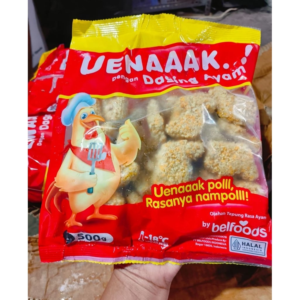 

nugget uenaaak 500 gram/nugget by belfoods