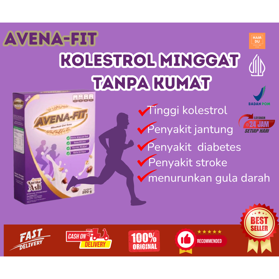 

AVENA-FIT Sereal Oat Menurunkan Kolesterol Dan Nutrisi Jantung 200gr Garansi Asli
