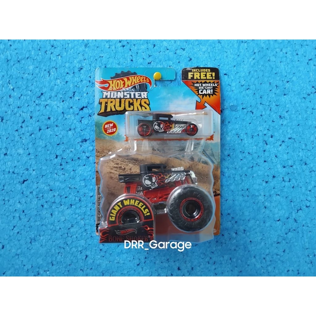 Hot Wheels Monster Trucks Bone Shaker Duo (Black)