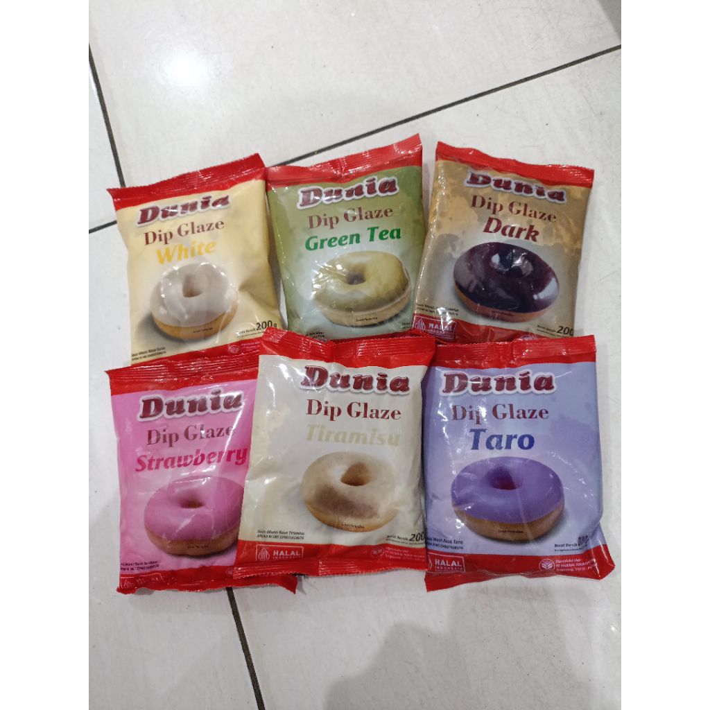 

Dunia Dip Glaze Eco Saus Manis Celupan Donat 200 Gram