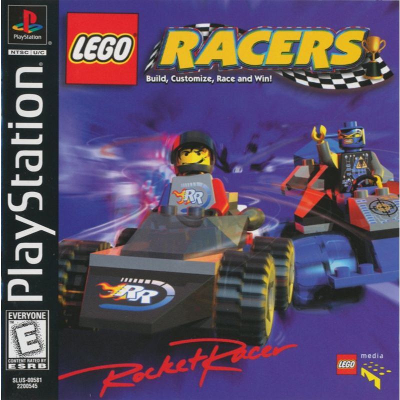 KASET PS1 LEGO RACERS