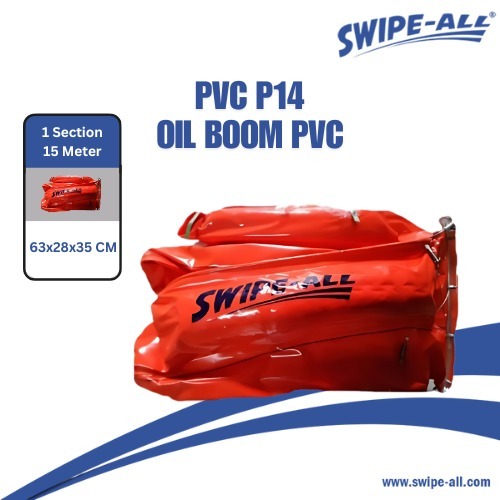 [READY STOK] Swipe All Oil PVC Boom / Oil Boom (Harga Per Meter)