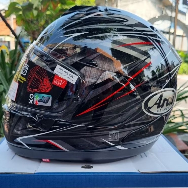HELM ARAI RX-7X RADICAL BLACK ORIGINAL