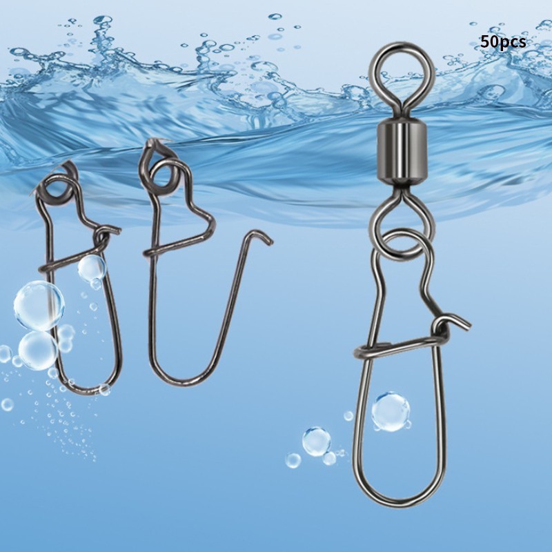 [MAJ] SWIVEL PANCING KILI KILI STAINLESS SWIVEL KILI KILI SWIVEL SNAP PANCING SWIVEL SNAP 50PCS