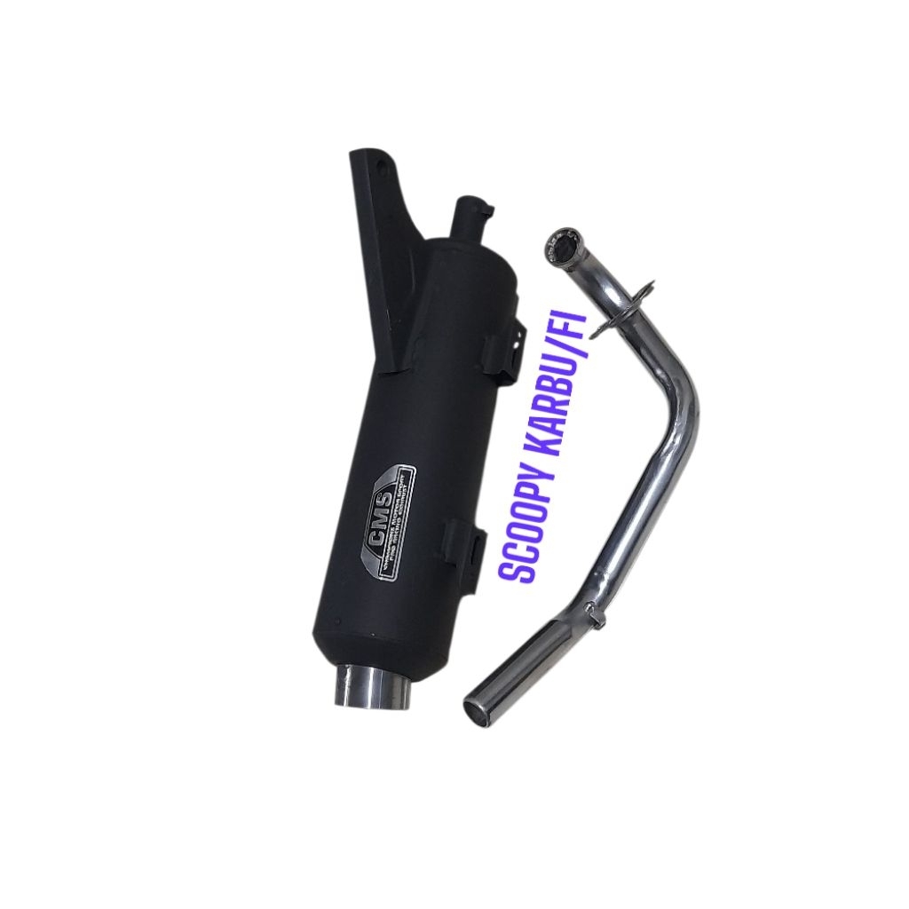 KNALPOT TSUGIGI SCOOPY KARBU SCOOPY FI BAS ADEM