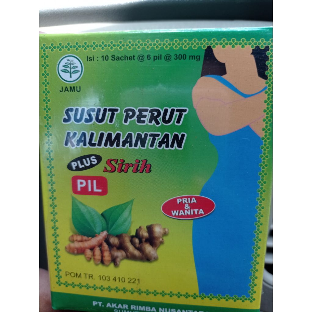 susut perut Kalimantan pil plus sirih original