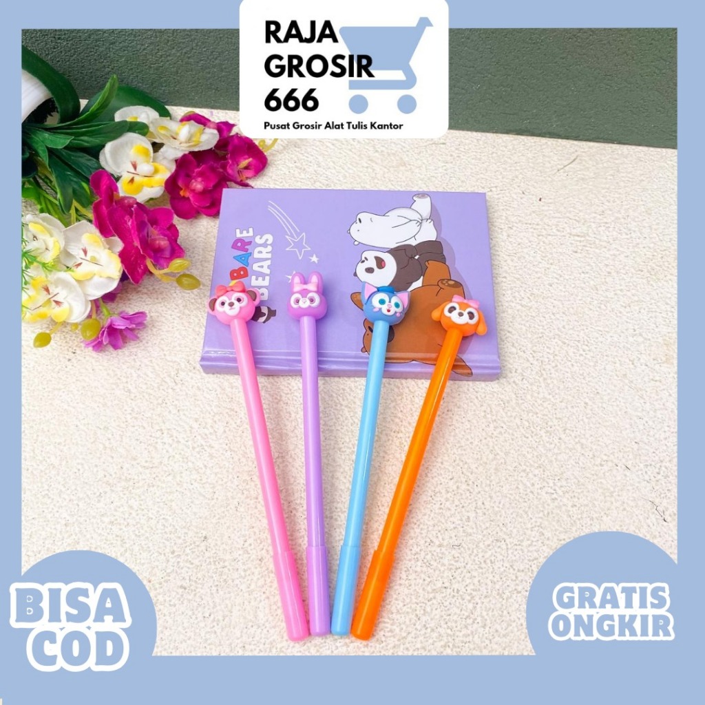 

PULPEN GEL KARAKTER KEPALA DUFFY CAT PGK-1899 PEN LUCU IMUT KADO UNIK SOUVERNIR