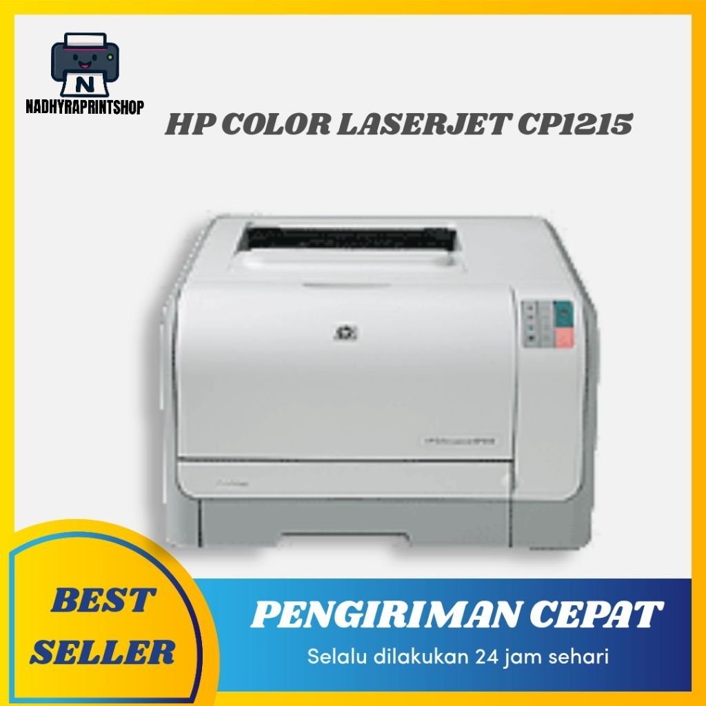 printer hp color LaserJet cp1215 printer warna