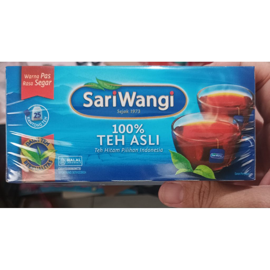 

HR008 Teh Sariwangi isi 25 bag teh asli sariwangi