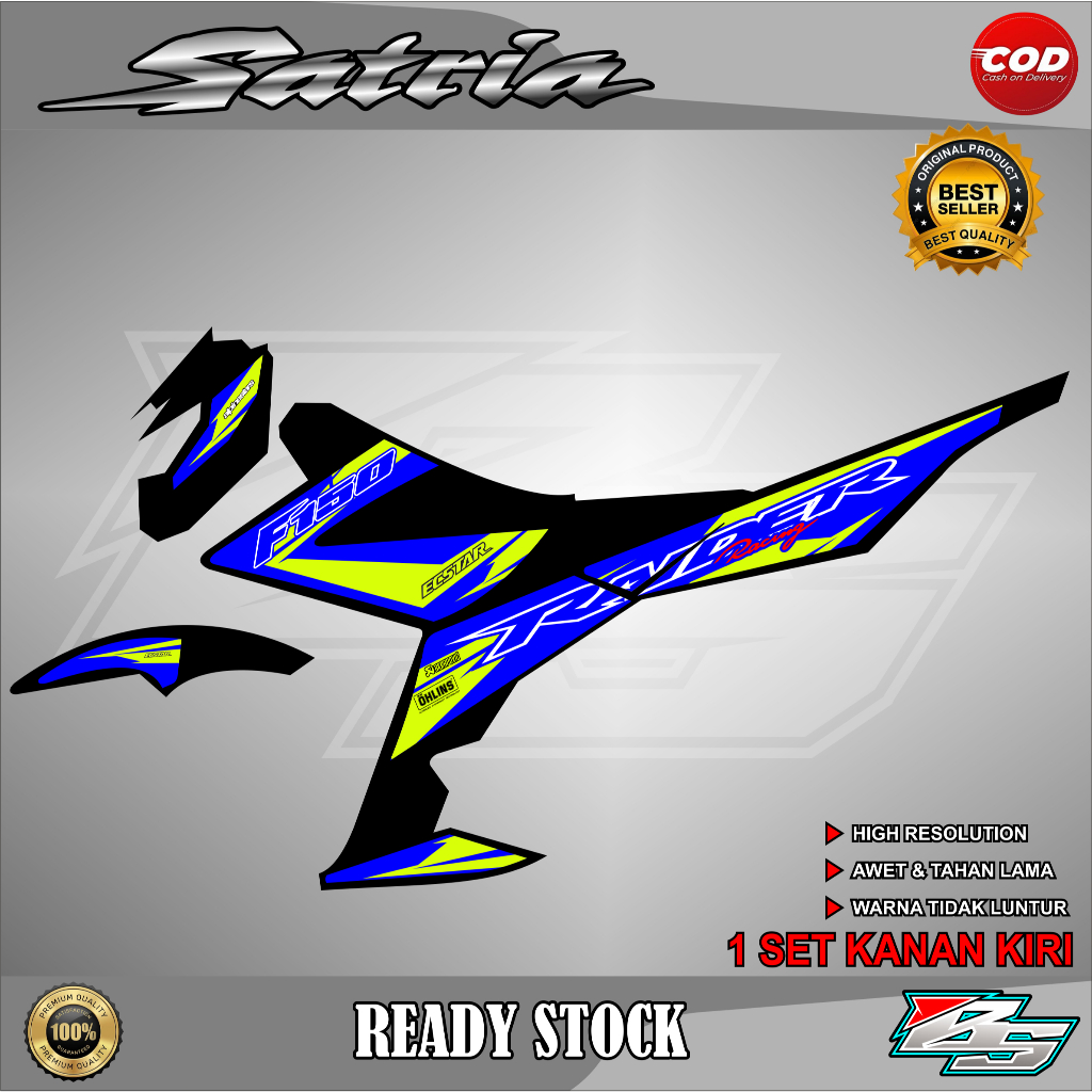 JUAL STRIPING VARIASI SATRIA FU FI KEREN TERBARU