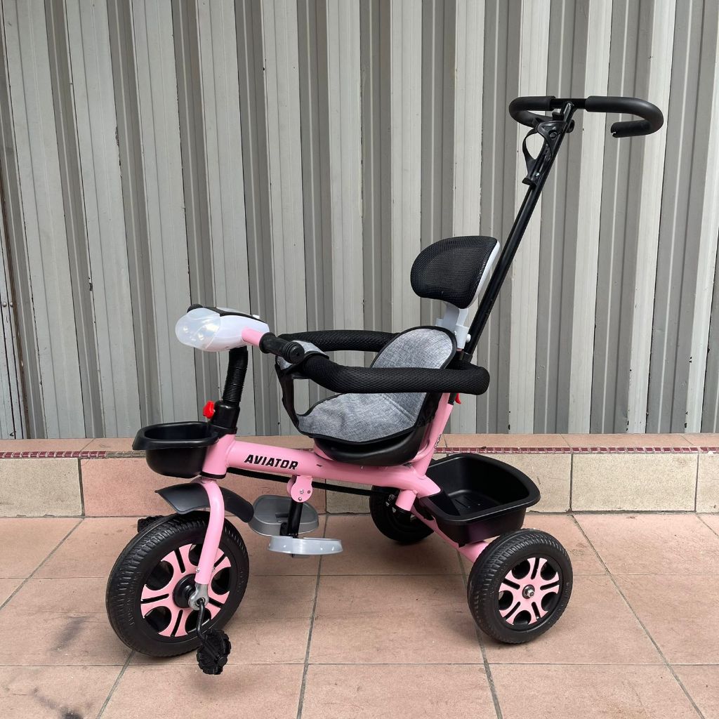 Sepeda Dorong Anak Tiga Roda Tricycle Shincan Jok