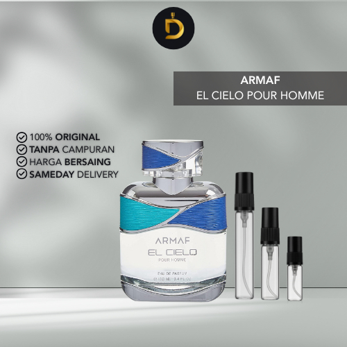 Decant Armaf El Cielo Pour Homme For Men EDP