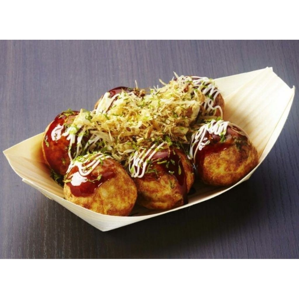 

camilan jepang takoyaki tisai 6 pcs