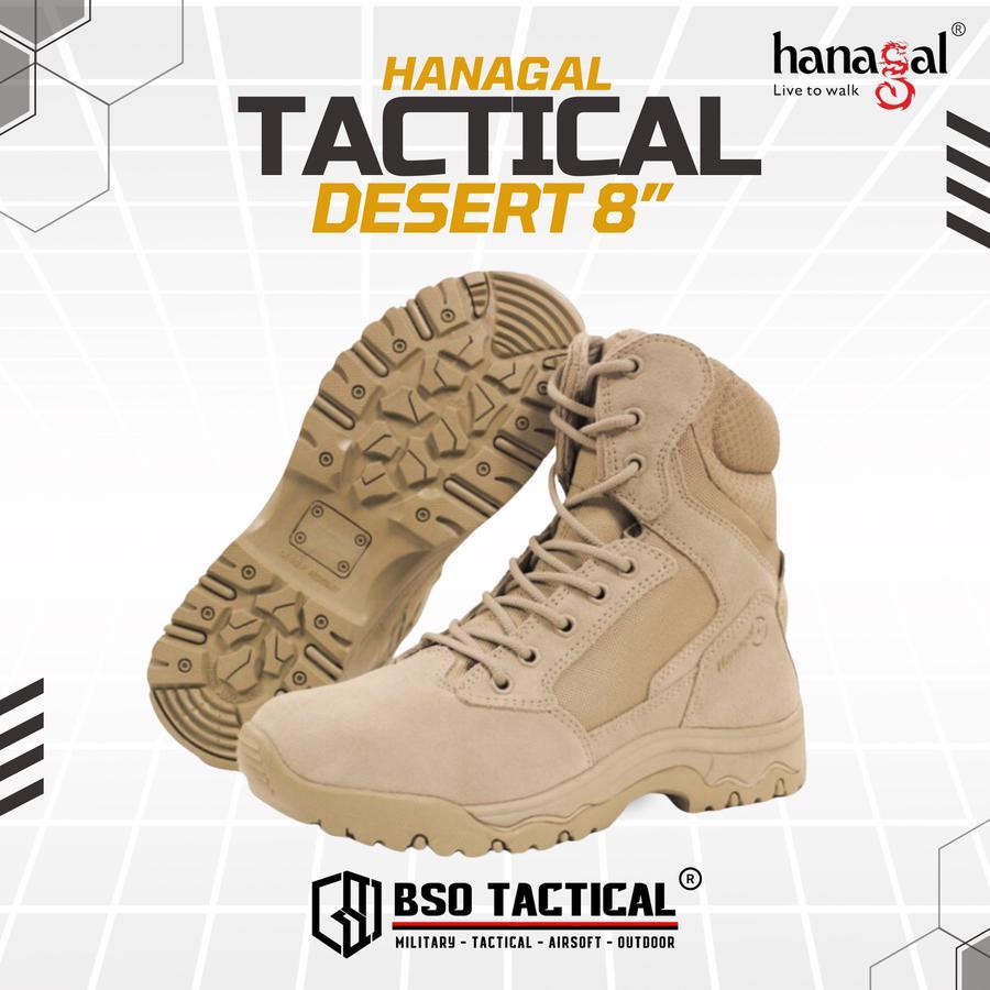 Sepatu Hanagal Tactical Hiking Boots PDL 8 Inch Outdoor Sport Shoes