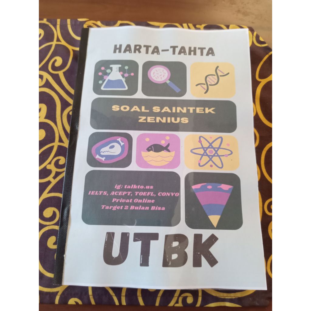 print soal saintek zenius utbk matfiskimbio matematika fisika kimia biologi