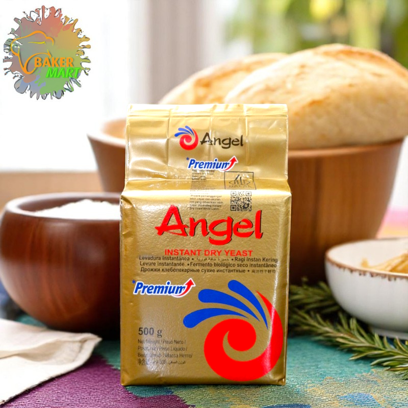 

Angel Instant Dry Yeast / Ragi Kering Premium 500 Gram