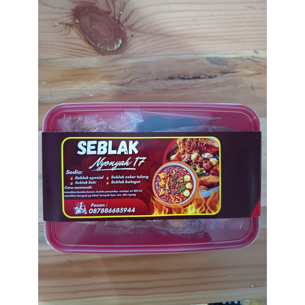 

SEBLAK SPESIAL NYONYAH 17