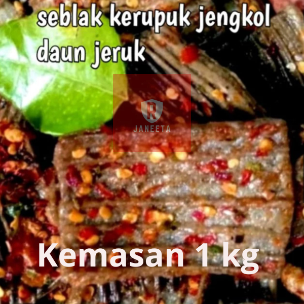 

Krupuk Jengkol Bantat 1 kg Kerpuk Pedas Bumbu Seblak
