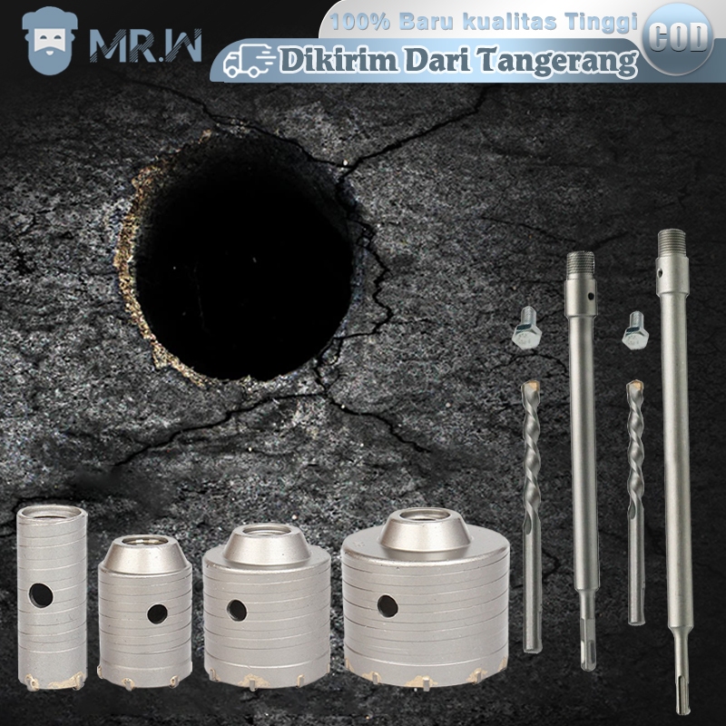 Bor Hole Saw Mata Bor Tembok Holesaw Tembok Hole Saw Beton Hole Saw Beton Set 30mm-80mm