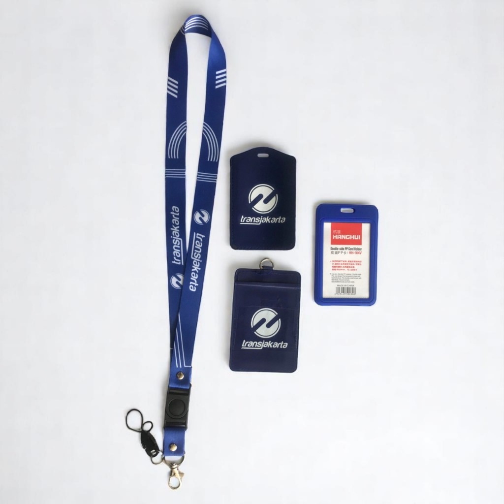 

Lanyard Gantungan ID Card TRANSJAKARTA TERBARU , StrapHP, Flashdisk,Kunci Paket lengkap