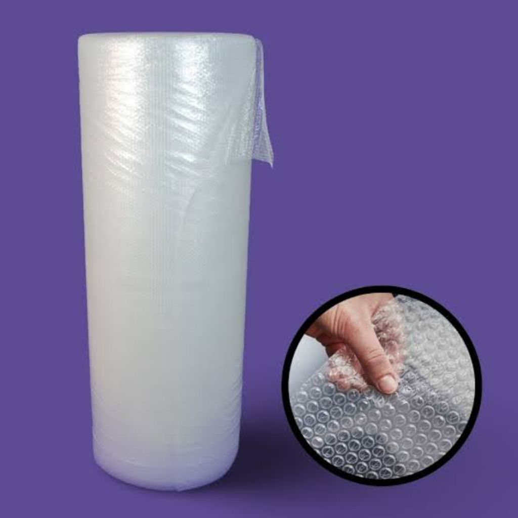 

Q (Q8) BUBBLE WARP 2 KG (1 ROLL) 50 MX 125 CM/PELINDUNG BARANG/PENGEMASAN BARANG