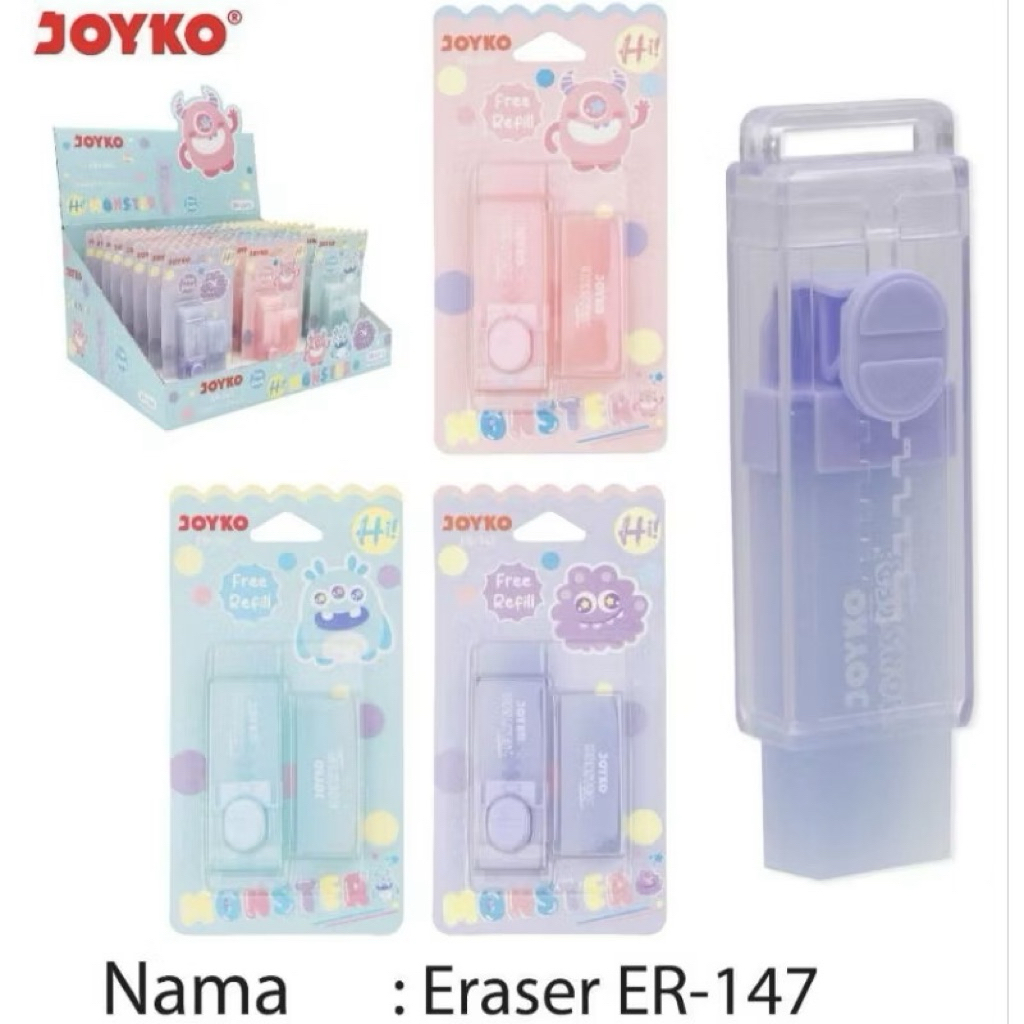 

penghapus besar Joyko ER-147 + 1 refill (1pcs)