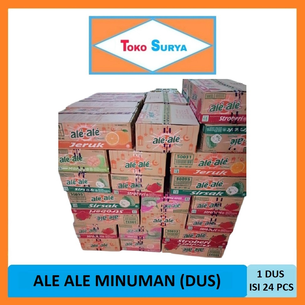 

Ale Ale Minuman Karton Isi 24 Pcs