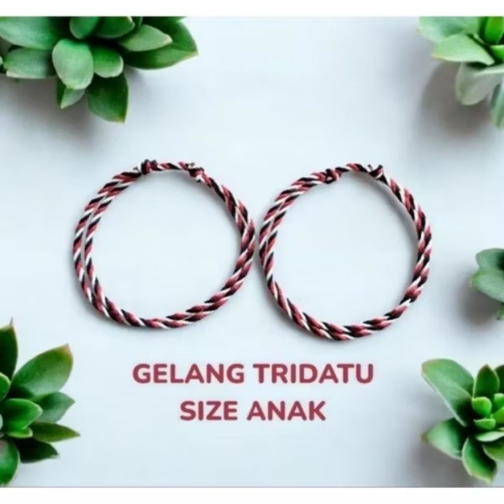 Gelang tridatu anak//gelang tridatu anak kecil