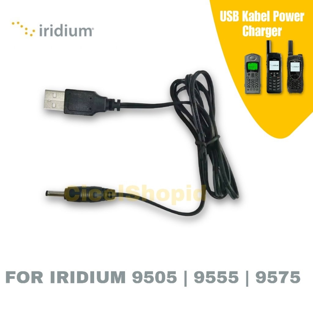 USB Kabel Power Charger Handphone HP Satelit Iridium 9505 9555 9575