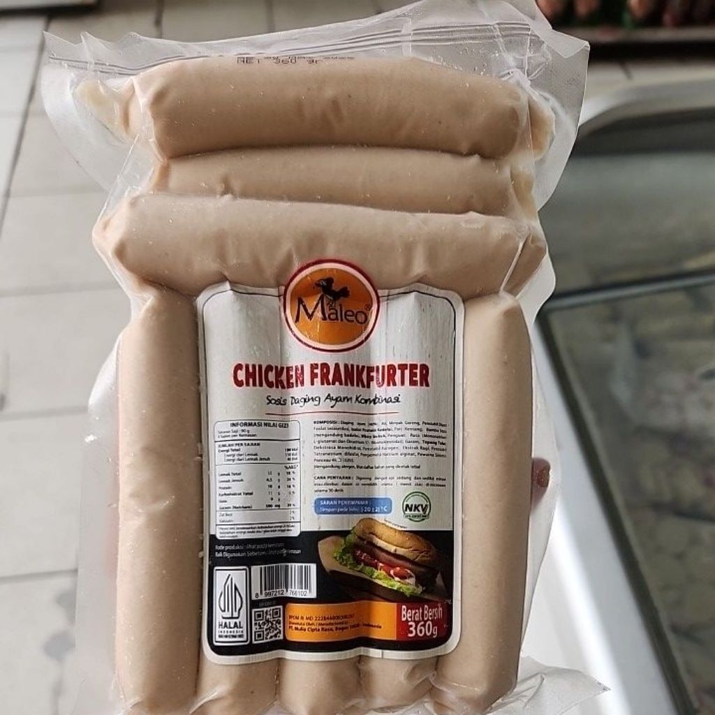 

MALEO CHICKEN FRANK 360g