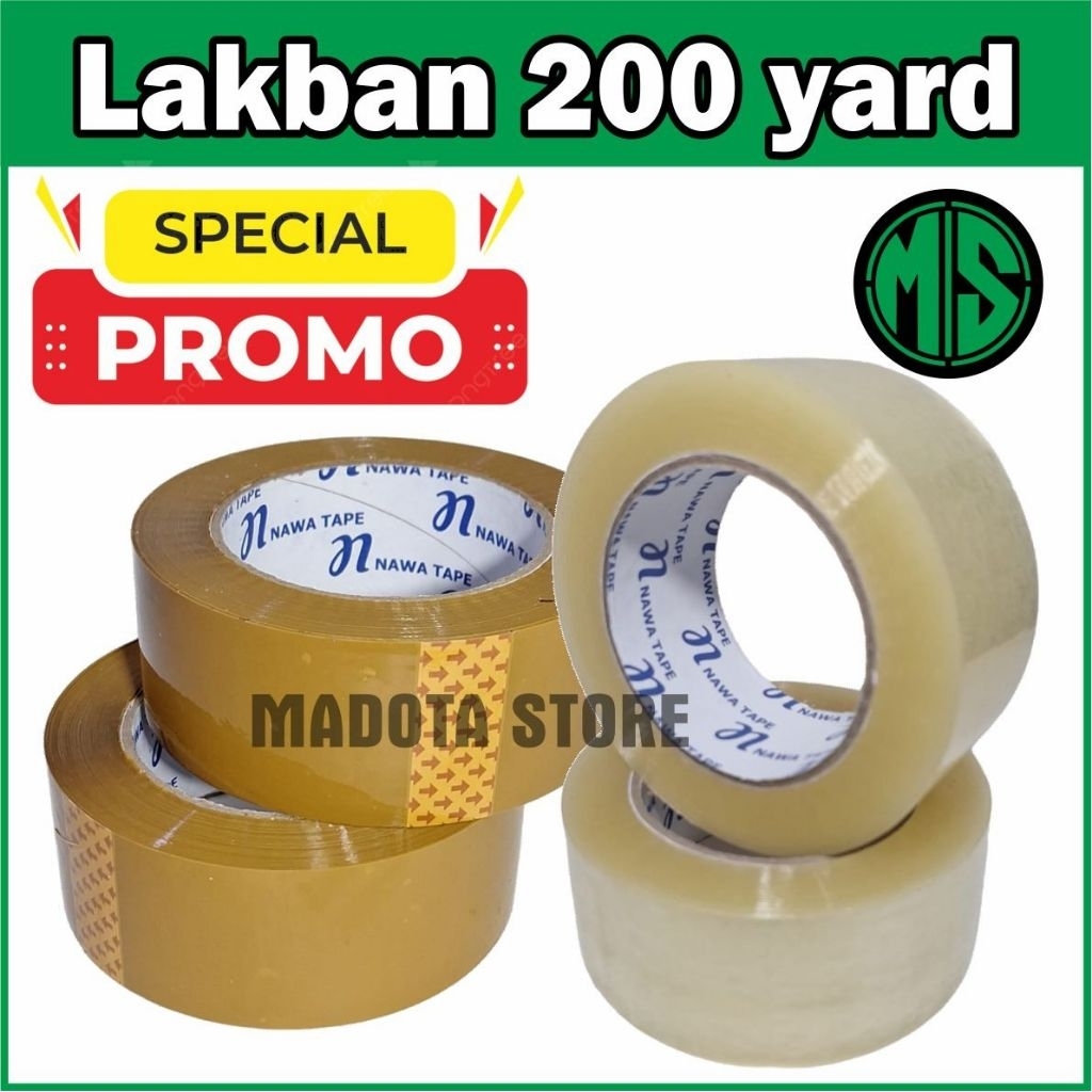

LAKBAN BENING / COKLAT 45X200 YARD (6PCS)
