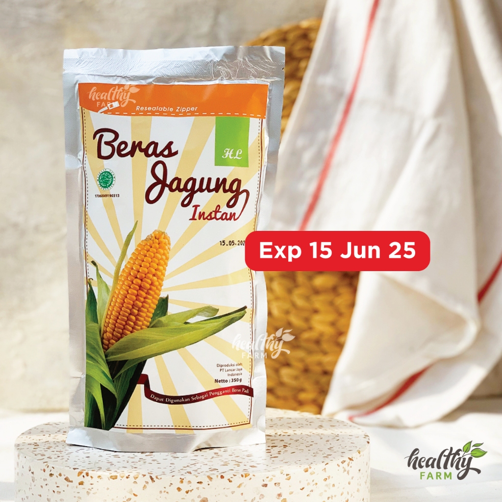 

HL Beras Jagung Instan / Nasi Jagung Tinggi Serat Non GMO 350g