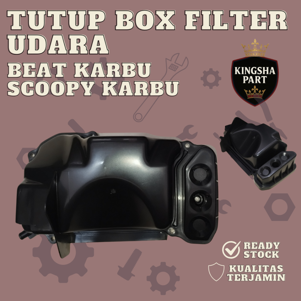 Tutup Box Filter Udara Beat Karburator Scoopy Karbu Cover Tutup Box Filter Beat Karbu