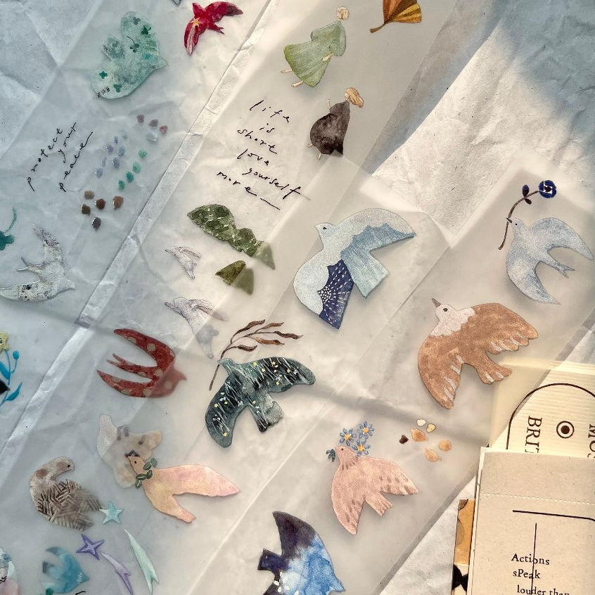 

Pion - Bird Island - Matte PET Tape (SAMPLE)