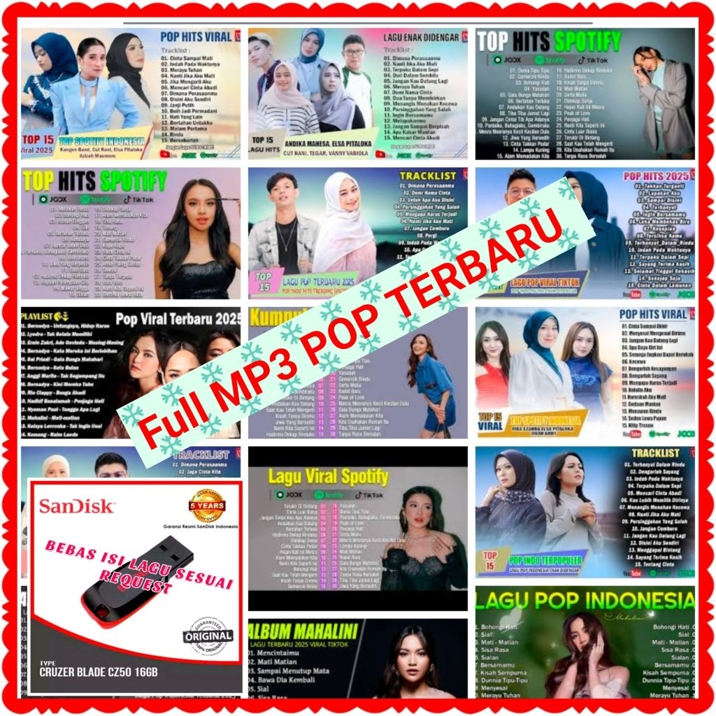 USB LAGU BUAT MOBIL-USB LAGU UNTUK MOBIL POP TERBARUU