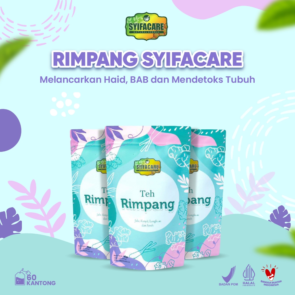 

Teh Celup Rimpang Syifacare - Minuman Instant Kesehatan Melancarkan Pencernaan Diet Detoks