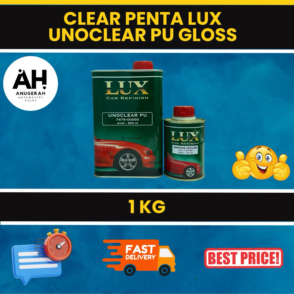 Clear Penta Lux Unoclear PU Gloss