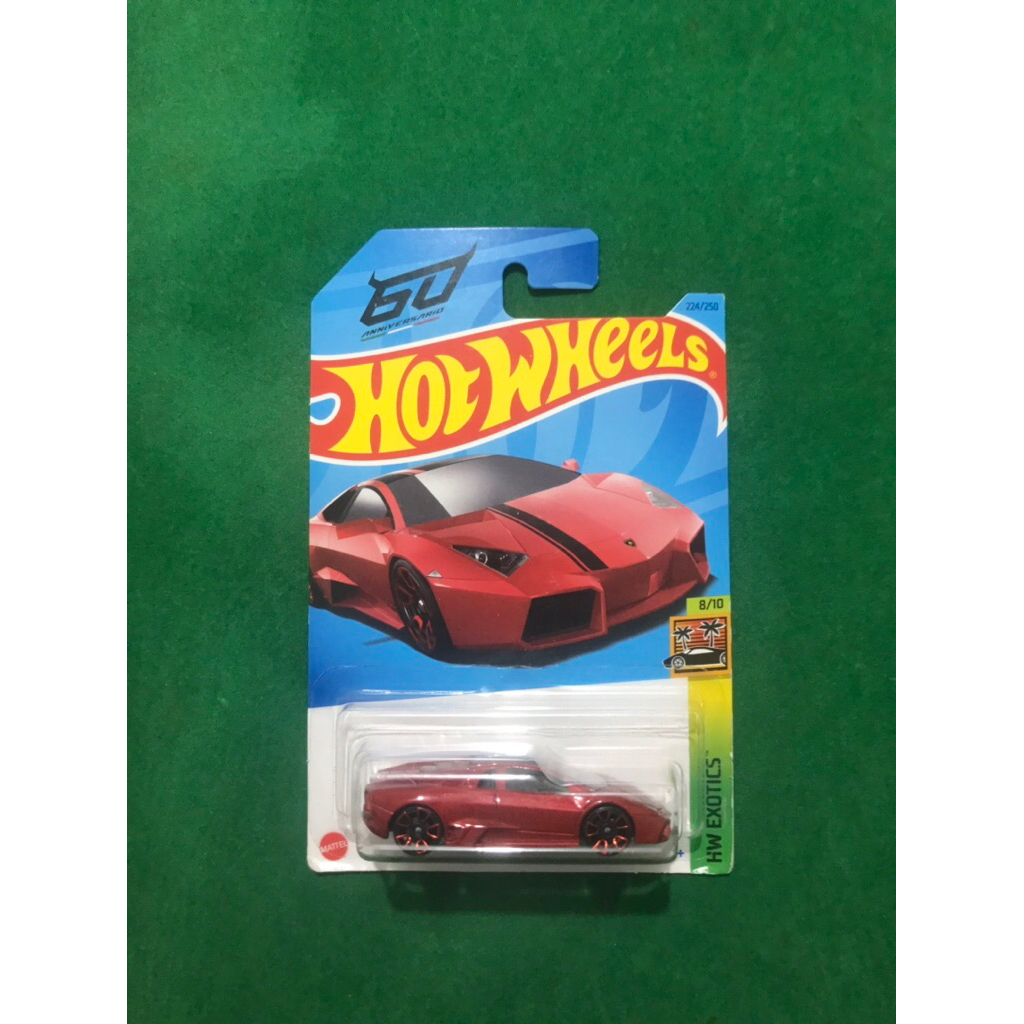 Hotwheels lamborghini reventon merah